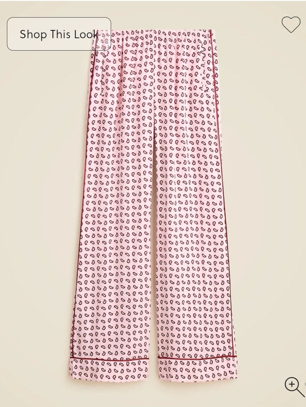 NWT J.Crew Women's Cosmo cuffed pant in paisley print Sz MT $168